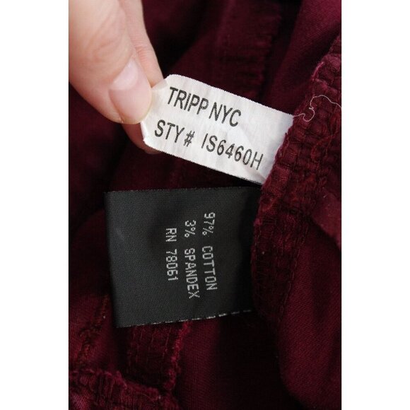 Y2K Tripp Jeans Size 5 Low Rise Skinny Mall Goth Grunge Punk Stretch Emo Scene - Picture 12 of 12